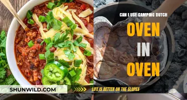 Using a Camping Dutch Oven in Your Kitchen Oven: What You Need to Know