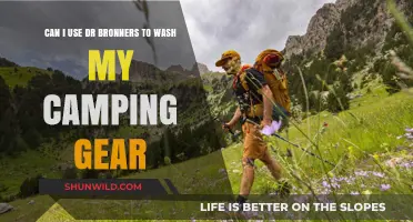 Dr. Bronner's for Camping Gear: Effective Cleaning Solution?