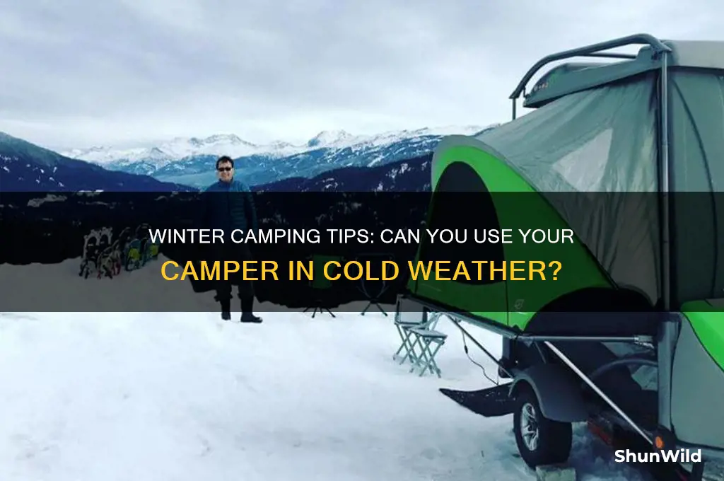 can i use my camper in the winter
