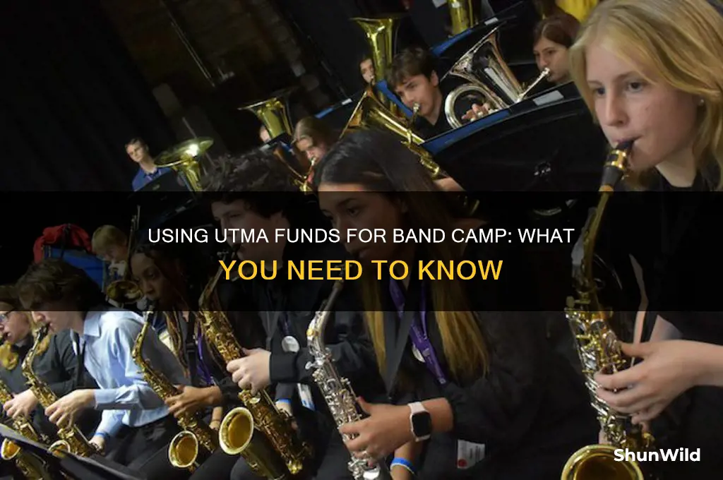 can i use my utma account for band camp