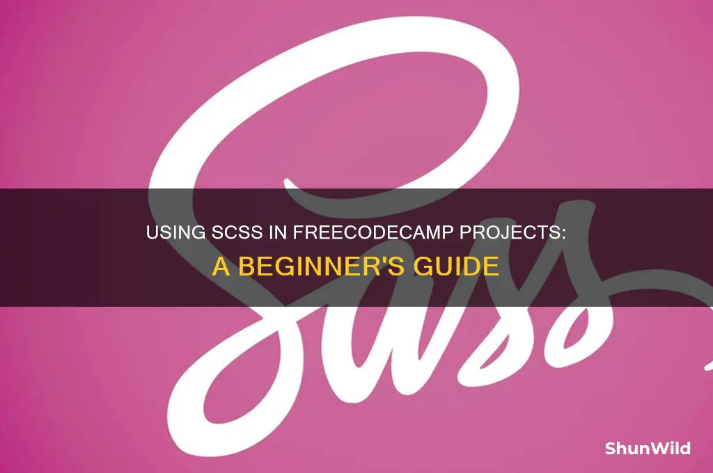 can i use scss free code camp