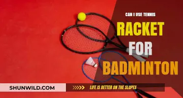Tennis Racket for Badminton: Can You Use It?