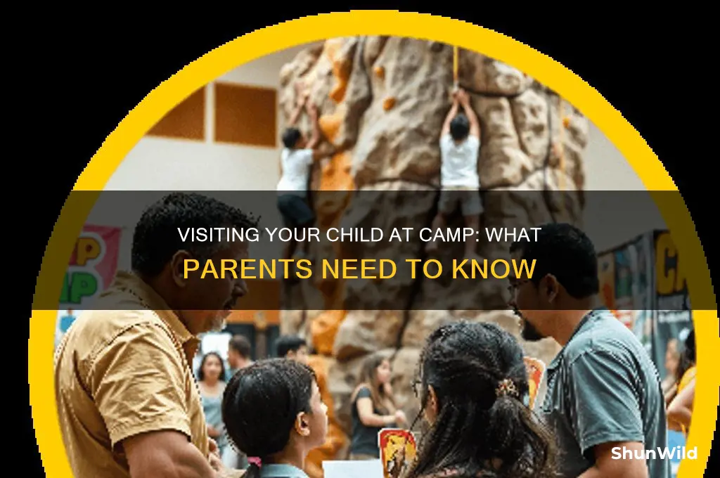 can i visit my child at camp