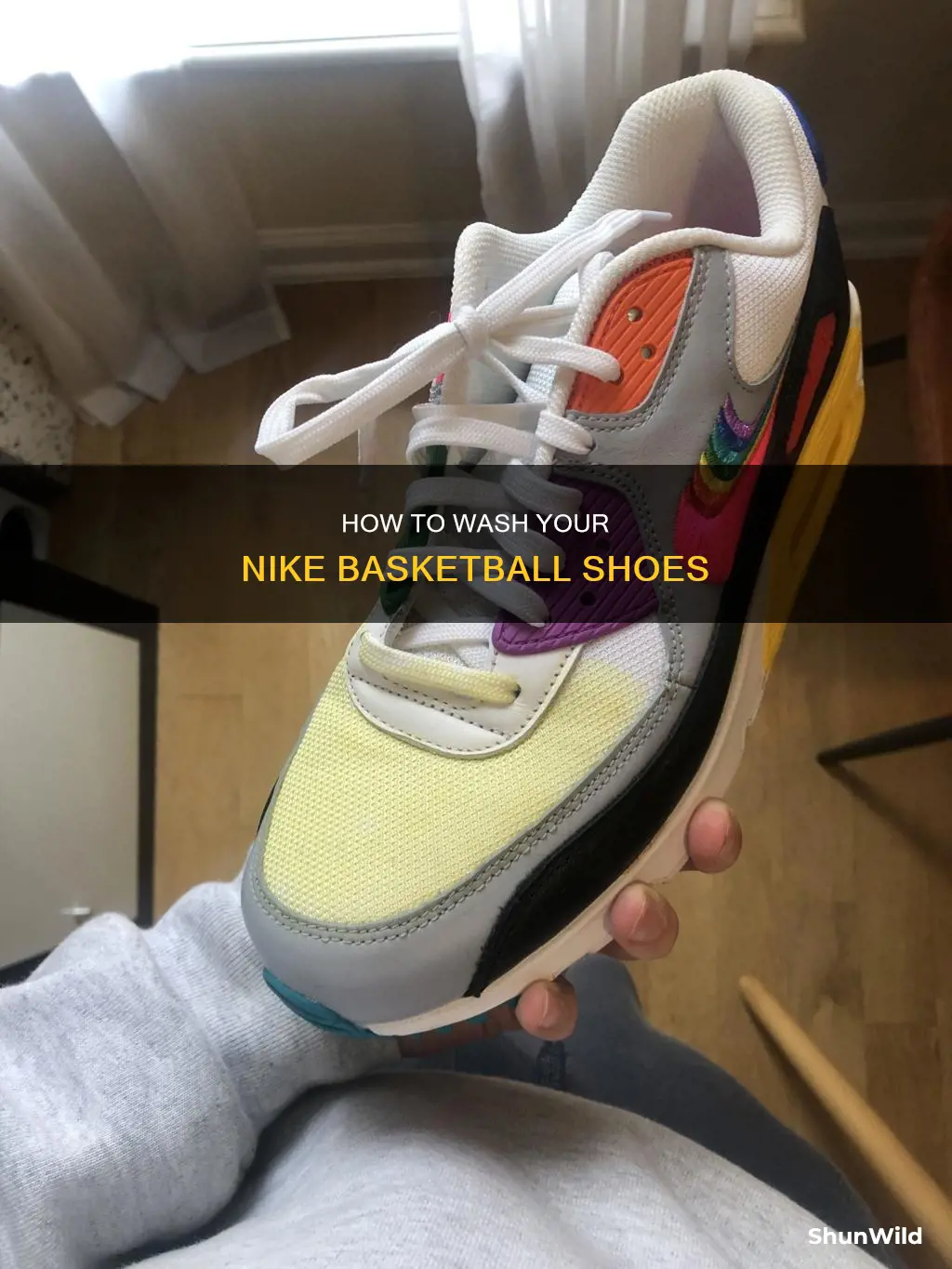 can i wash nike basketball shoes