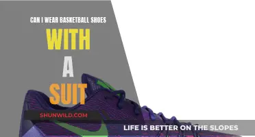 Basketball Shoes and a Suit: A Stylish Combo?