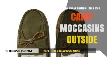 Can You Wear Women's LLBean Good Camp Moccasins Outdoors?