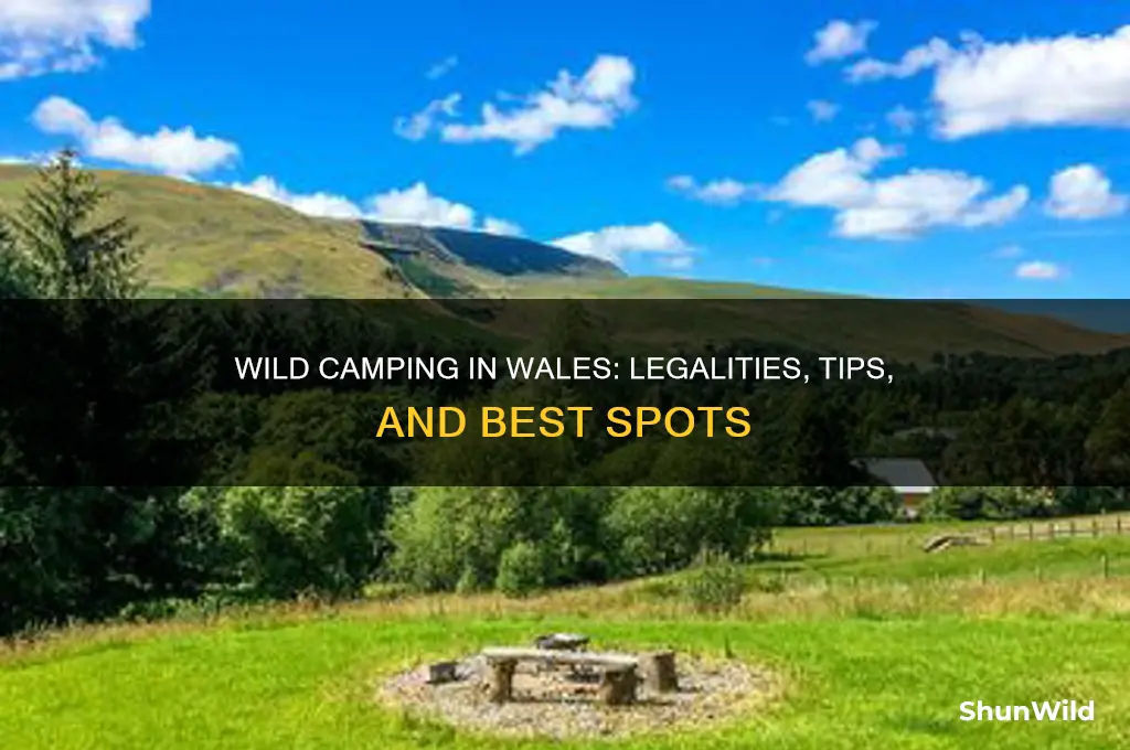 can i wild camp in wales