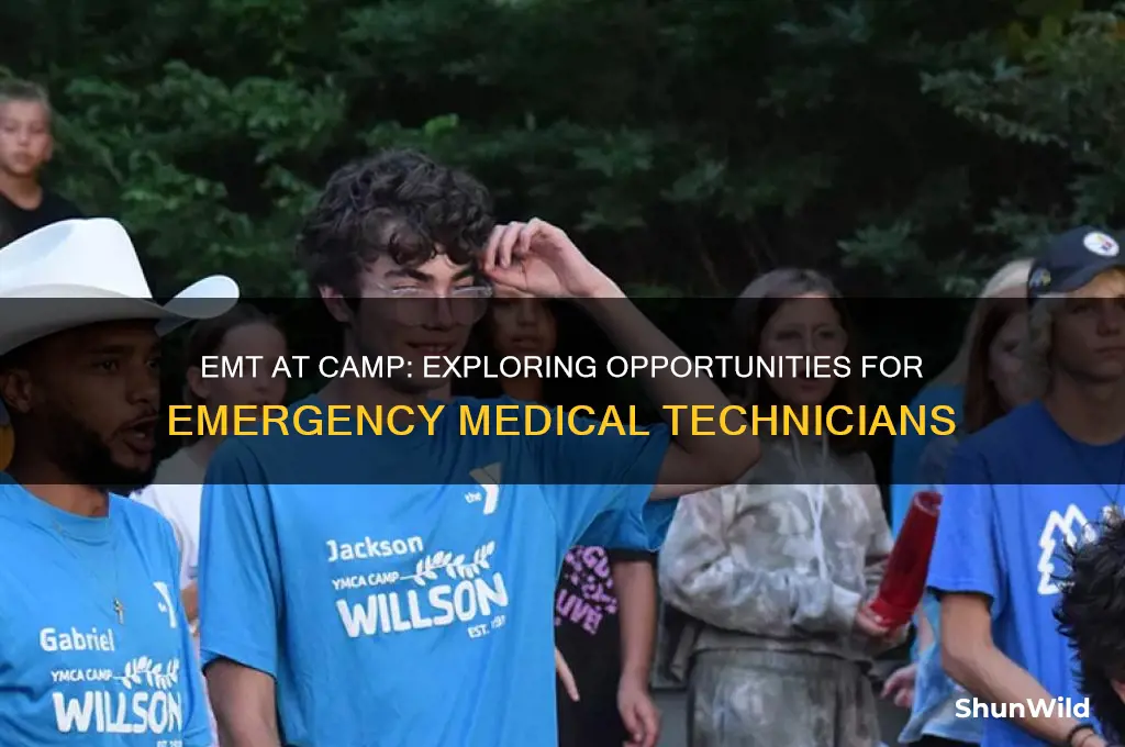 can i work at a camp as an emt
