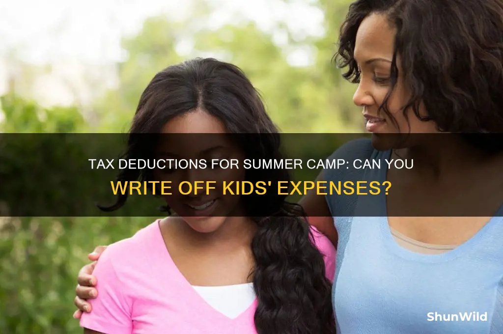 can i write off my kids summer camp