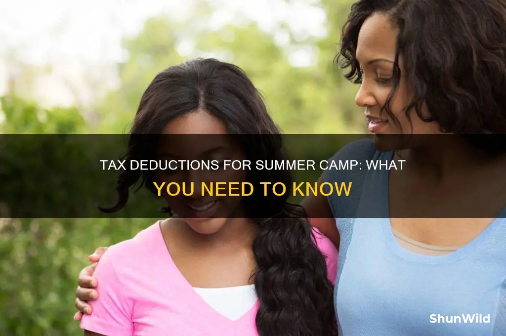 can i write off summer camp on my taxes
