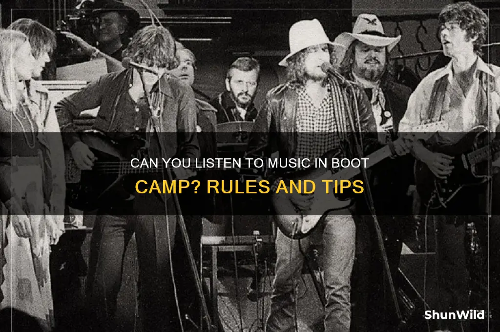 can ilisten to music in boot camp