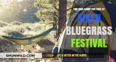 Free Kids Camping at Aiken Bluegrass Festival: What You Need to Know