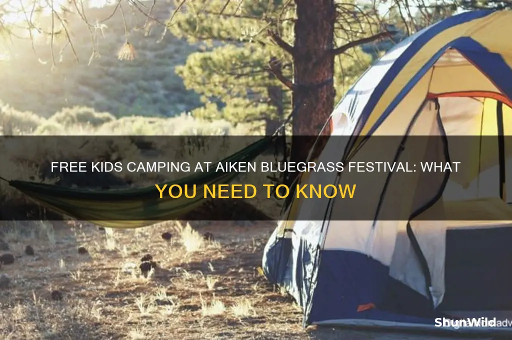 can kids camp for free at aiken bluegrass festival