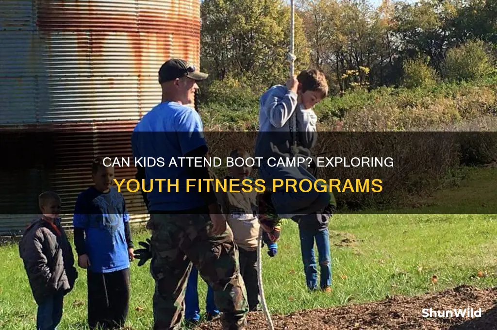 can kids go to boot camp