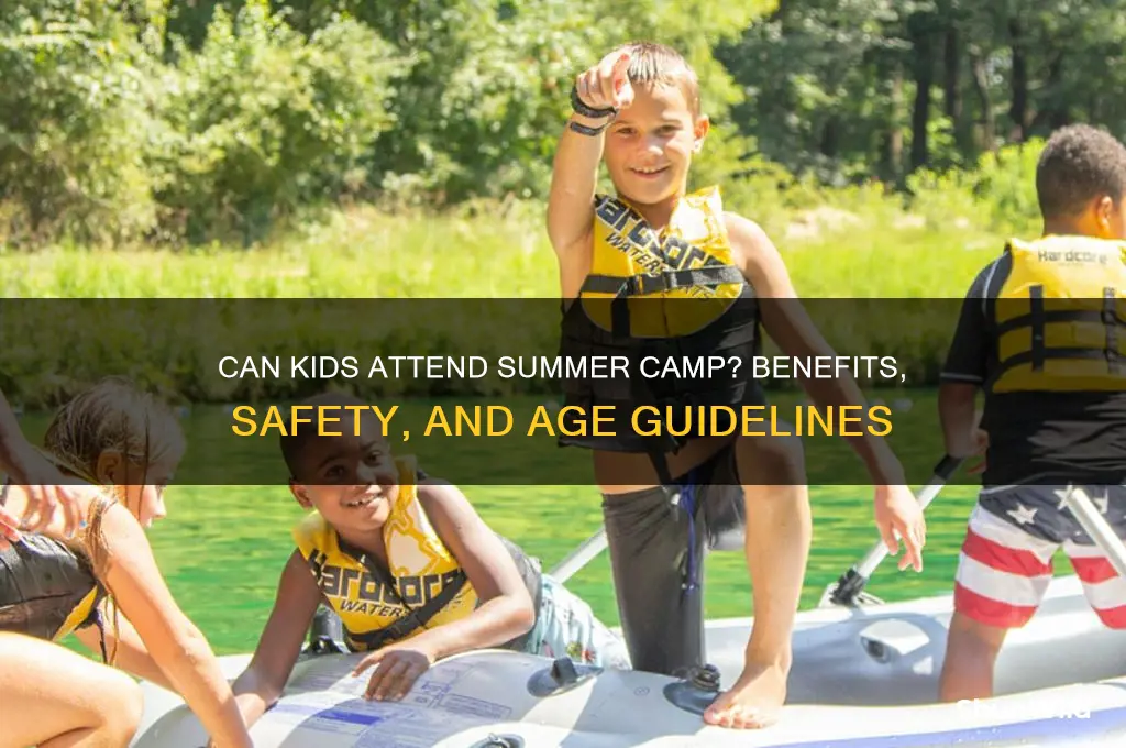 can kids go to camp
