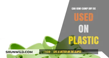 Can Kiwi Camp Dry Safely Waterproof Plastic Surfaces?