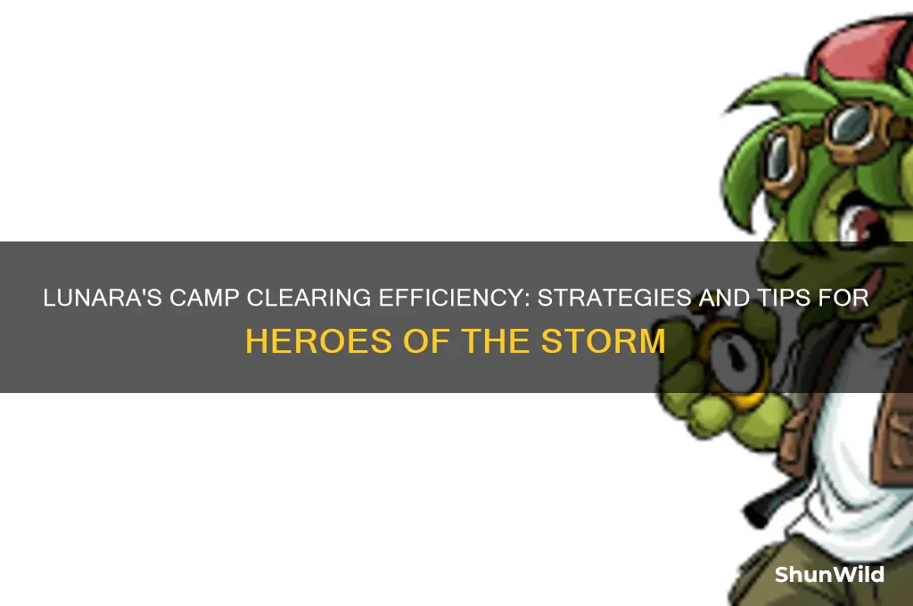 can lunara clear camps