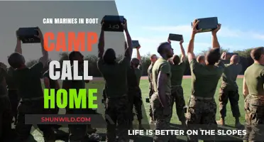 Can Marines in Boot Camp Call Home? Rules and Realities
