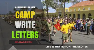 Can Marines in Boot Camp Write Letters? Communication Rules Explained