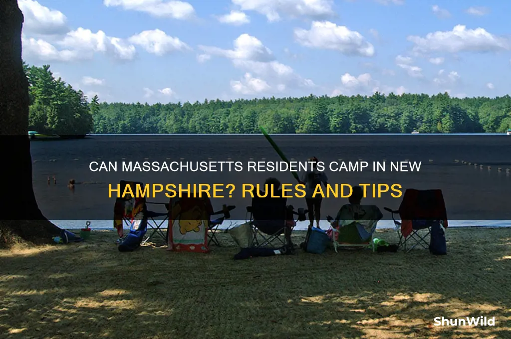 can mass residents camp in nh