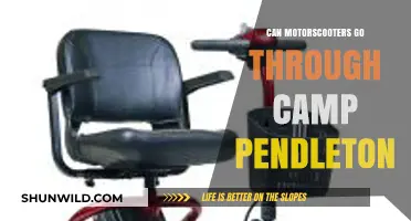 Can Motor Scooters Access Camp Pendleton? Rules and Regulations Explained