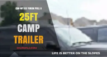 Can a 2003 Yukon Tow a 25ft Camper Trailer?