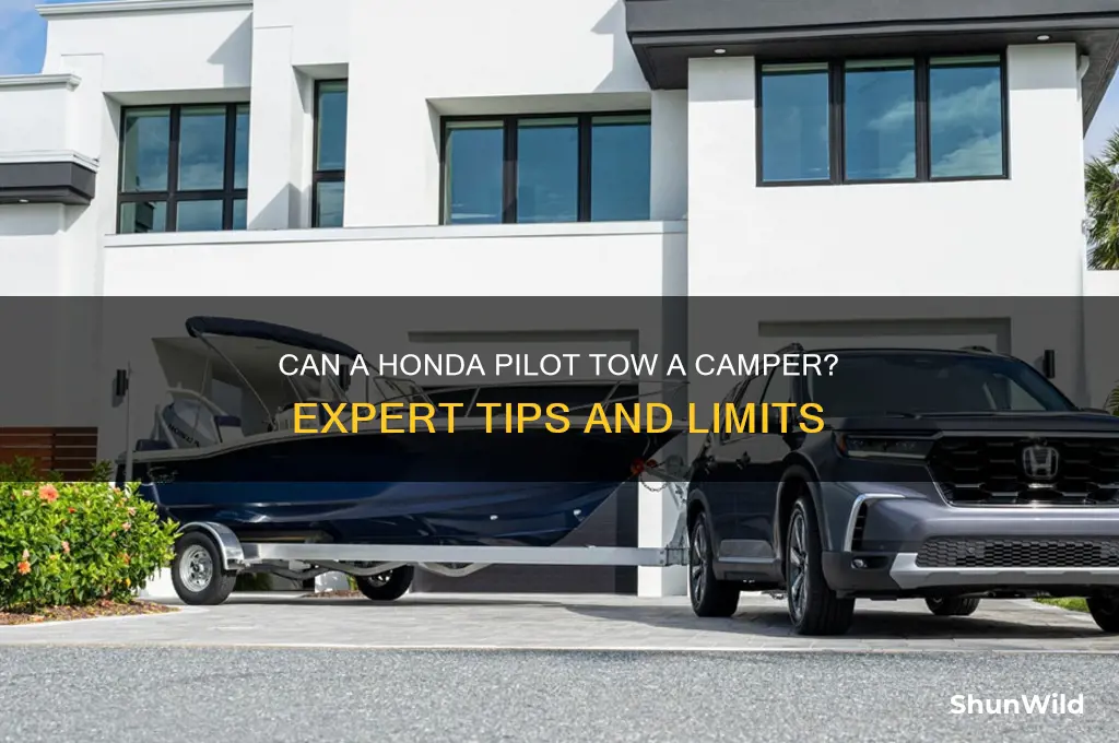 can my honda pilot tow a camper