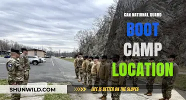 Where Will Your National Guard Boot Camp Training Take Place?