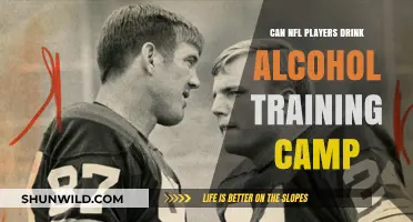 NFL Training Camp Alcohol Policy: Can Players Drink During Prep?