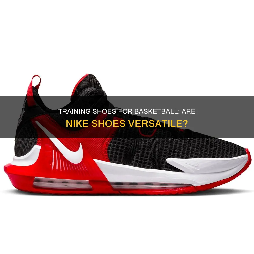 can nike training shoes be used for basketball
