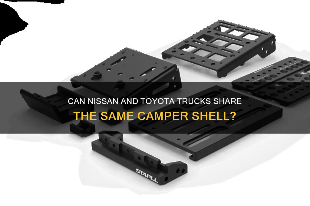 can nissan and toyota trucks have the same camper shell