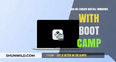 Troubleshooting Boot Camp: Why Can't You Install Windows Anymore?