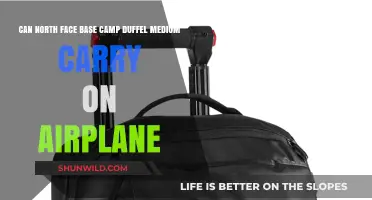 Is the North Face Base Camp Duffel Medium Airplane Carry-On Friendly?