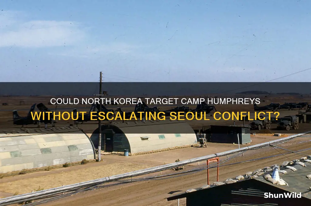 can north korea destroy camp humphreys without attacking seoul