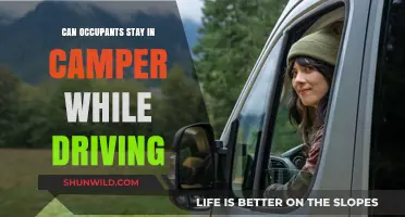 Can Passengers Safely Remain Inside a Moving Camper? Key Insights