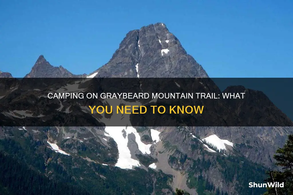 can one camp on the graybeard mountain trail in nc