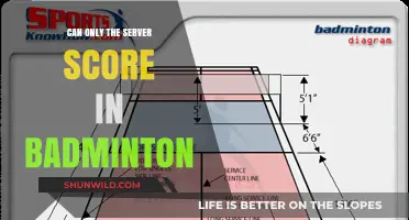 Badminton Scoring: Only the Server Can Score Points?