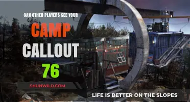 Does Your Camp Callout in Fallout 76 Appear to Other Players?