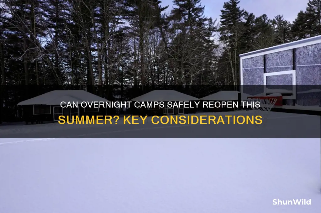 can overnight camps open