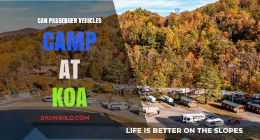 Can Passenger Vehicles Camp at KOA? A Comprehensive Guide
