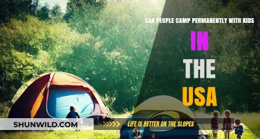 Family Camping Full-Time: Is Permanent Outdoor Living with Kids Legal in the USA?