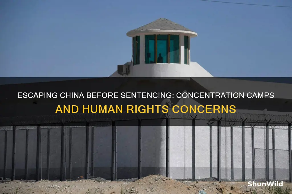 can people leave china before being sentenced into concentration camps