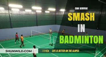 Service Smash: A Powerful Badminton Weapon