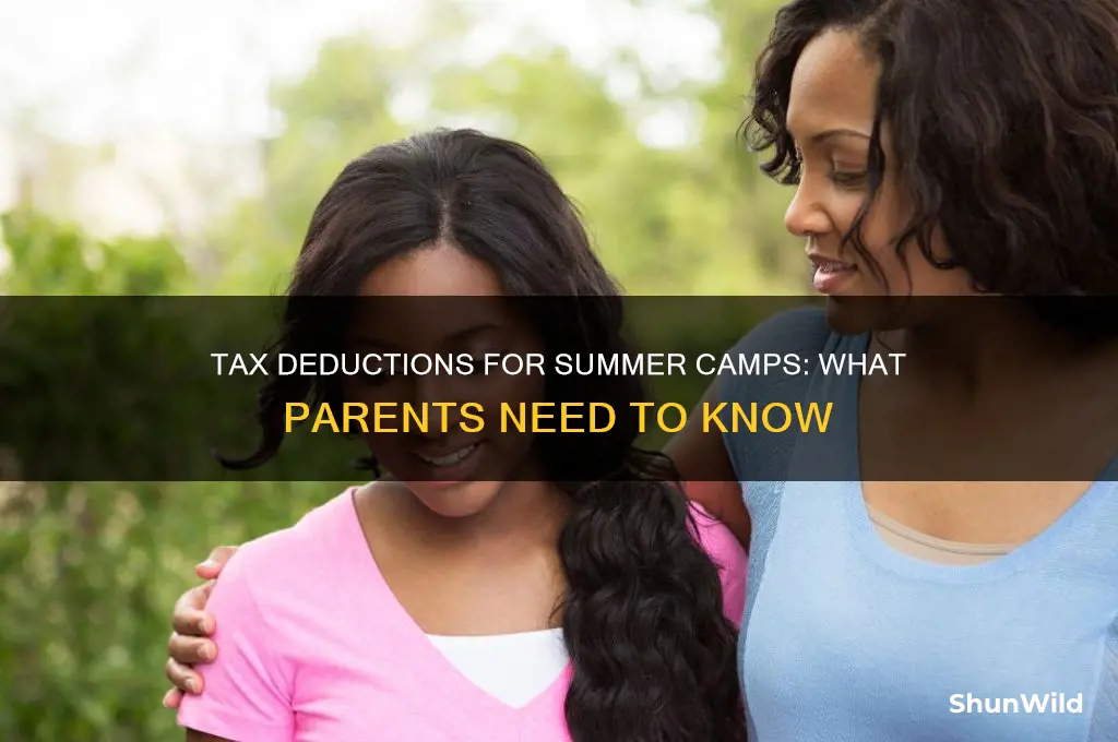 can summer camps be deducted on taxes
