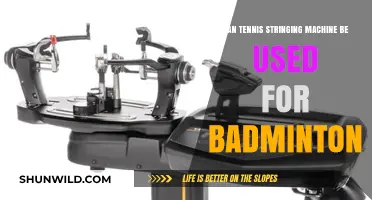 Tennis Stringing Machine: Badminton's Secret Weapon?