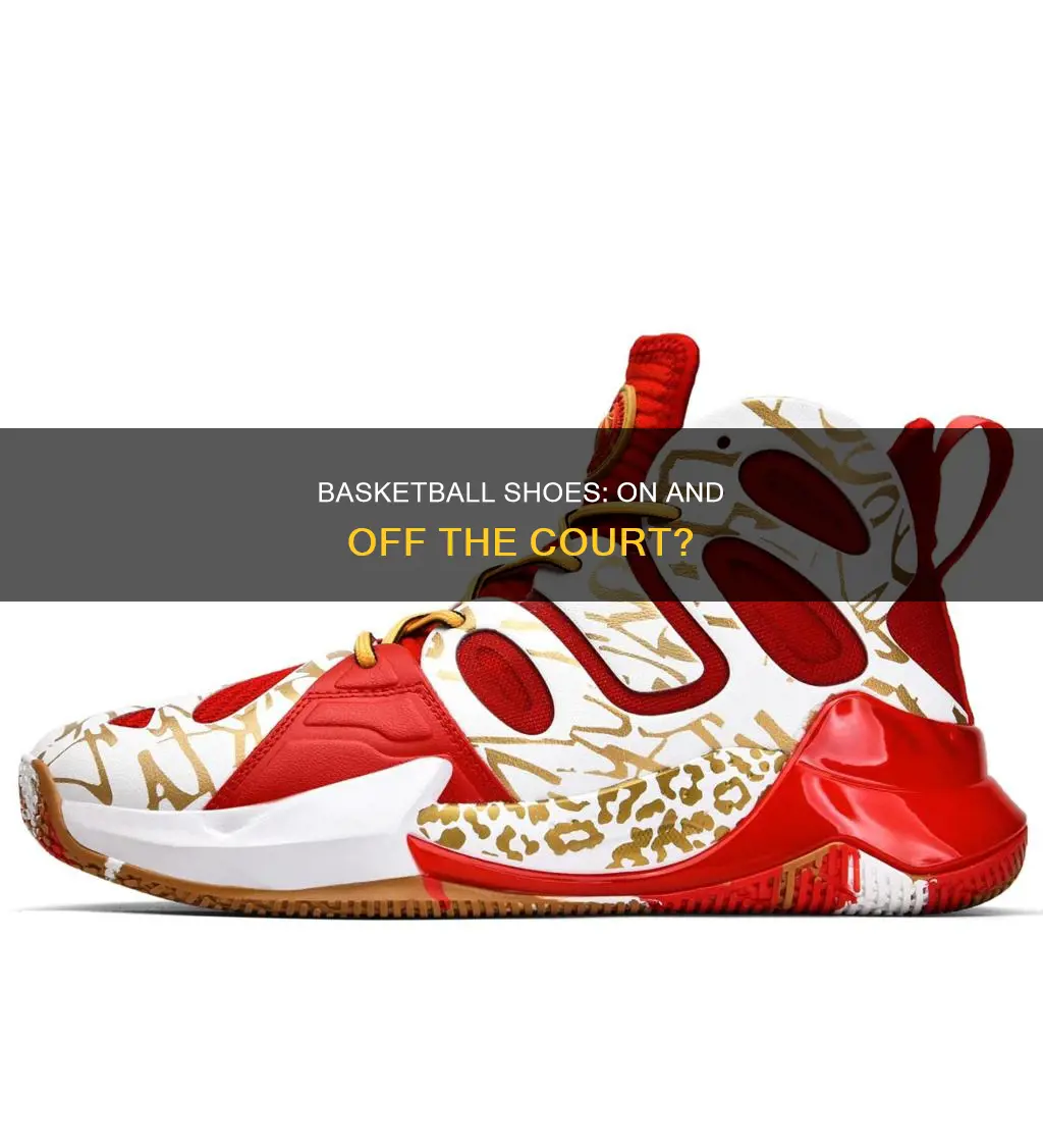 can u wear basketball shoes off court
