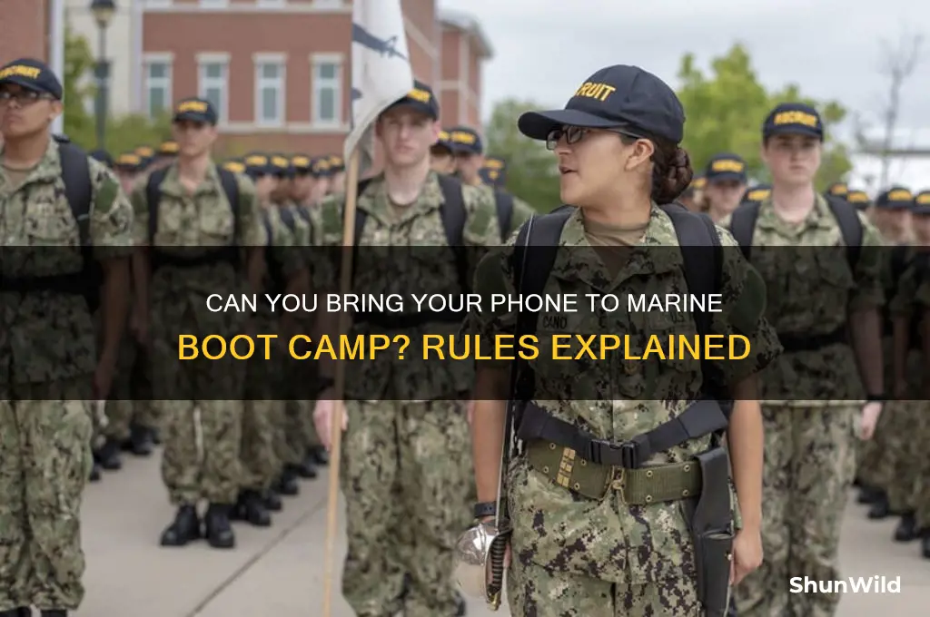 can you bring your phone to boot camp marines