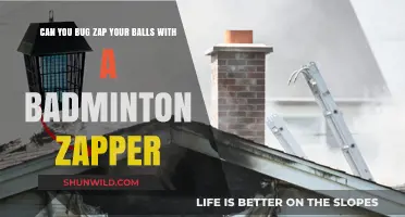 Badminton Zappers: Safe for Balls, Great for Bugs