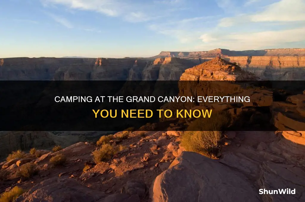 can you camp at grand canyon