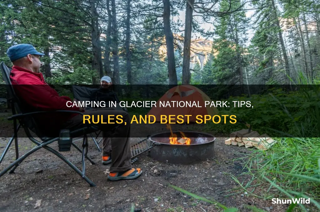 can you camp in glacier national park